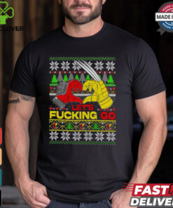 Let's Go Deadpool Wolverine Shirt