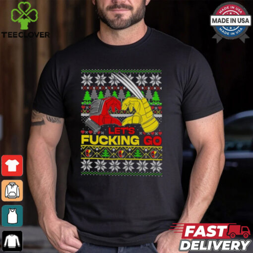Let’s Go Deadpool Wolverine Shirt