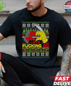 Let's Go Deadpool Wolverine Shirt