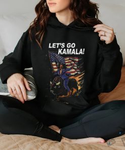 Let’s Go Kamala Harris Bull Riding Shirt