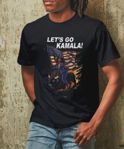 Let’s Go Kamala Harris Bull Riding Shirt