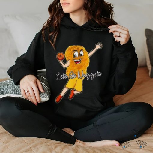Lets Go Nuggets – Chicken Nugget Basketball Player Shirt