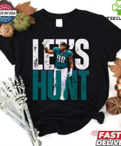 Lets Hunt Eagles Jalen Carter Super Bowl Lix shirt