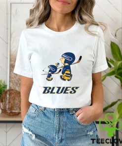 Let's Play St. Louis Blues Ice Hockey Snoopy NHL Shirt