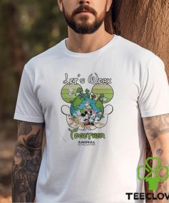 Let’s World Together Mickey And Friends Earth Day shirt