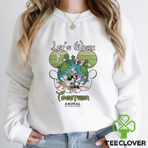 Let’s World Together Mickey And Friends Earth Day hoodie, sweater, longsleeve, shirt v-neck, t-shirt