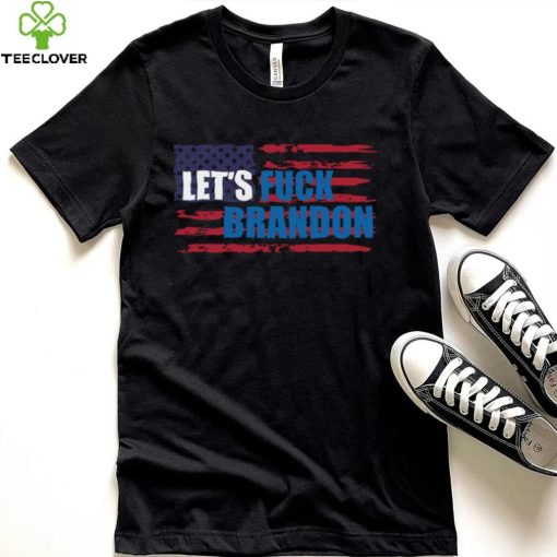 Let’s fuck brandon with usa flag Essential T Shirt