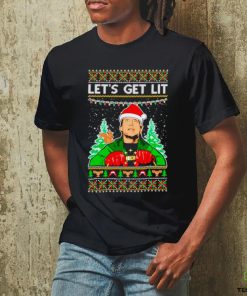 Let’s get lit Clark Vacation Ugly Christmas hoodie, sweater, longsleeve, shirt v-neck, t-shirt