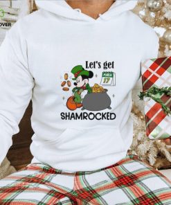 Let’s get shamrocked Mickey mouse St. Patrick’s Day shirt