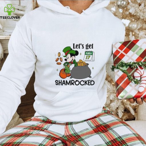 Let’s get shamrocked Mickey mouse St. Patrick’s Day hoodie, sweater, longsleeve, shirt v-neck, t-shirt