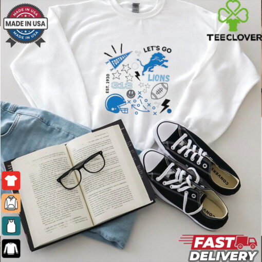 Let’s go Detroit Lions 313 football est 1930 shirt