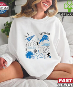 Let’s go Detroit Lions 313 football est 1930 shirt