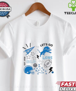 Let’s go Detroit Lions 313 football est 1930 shirt