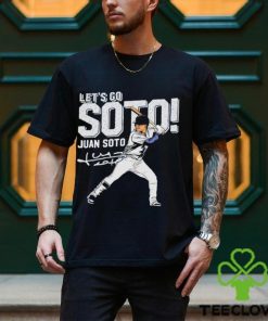 Let’s go Juan Soto New York Yankees signature retro shirt