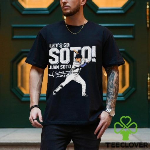 Let’s go Juan Soto New York Yankees signature retro shirt