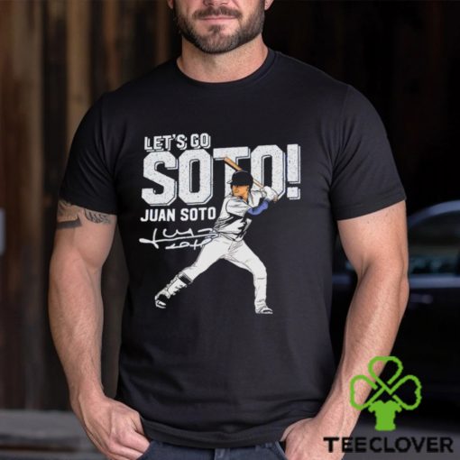 Let’s go Juan Soto New York Yankees signature retro shirt