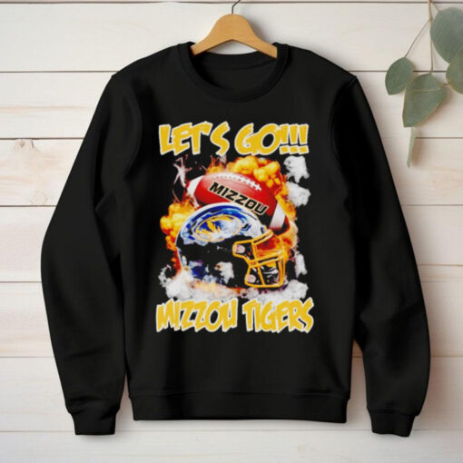 Let’s go Mizzou Tigers helmet fire hoodie, sweater, longsleeve, shirt v-neck, t-shirt