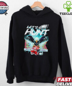 Let’s hunt Philadelphia Eagles Super Bowl LIX mascot shirt