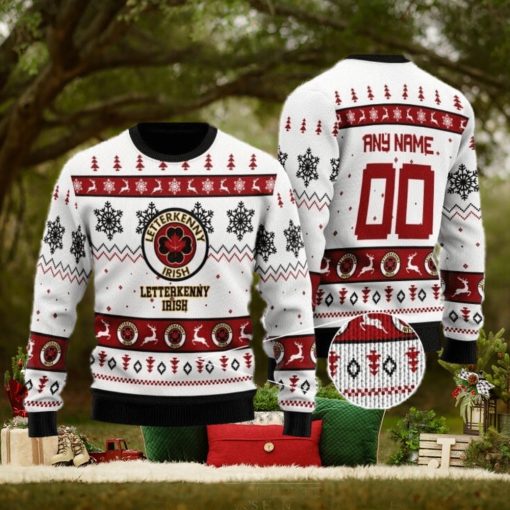 Letterkenny Irish Personalized White Ugly Christmas Sweater