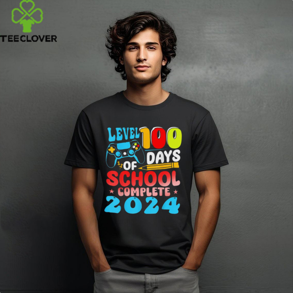 Level 100 Days Of School Complete 2024 T Shirt Level 100 Days Of School Complete 2024 T Shirt