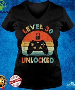 Level 30 Unlocked Vintage Video Gamer 30th Birthday Gift T Shirt B09VXK4KJ4 3 Level 30 Unlocked Vintage Video Gamer 30th Birthday Gift T Shirt B09VXK4KJ4