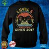 Level 5 unlocked awesome since 2017 T Shirt