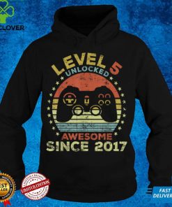 Level 5 unlocked awesome since 2017 T Shirt