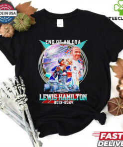 Lewis Hamilton 2013 2024 End Of An Era Ferrari Formula signature shirt