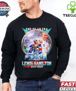 Lewis Hamilton 2013 2024 End Of An Era Ferrari Formula signature shirt
