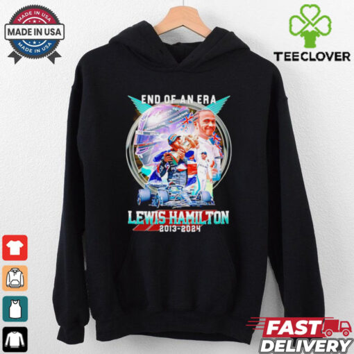 Lewis Hamilton 2013 2024 End Of An Era Ferrari Formula signature shirt