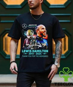 Lewis Hamilton 2013 2024 thank you for the memories shirt