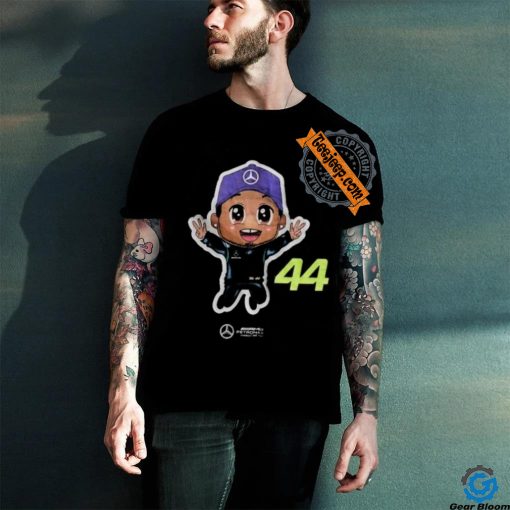 Lewis Hamilton Caricature Graphic T Shirts
