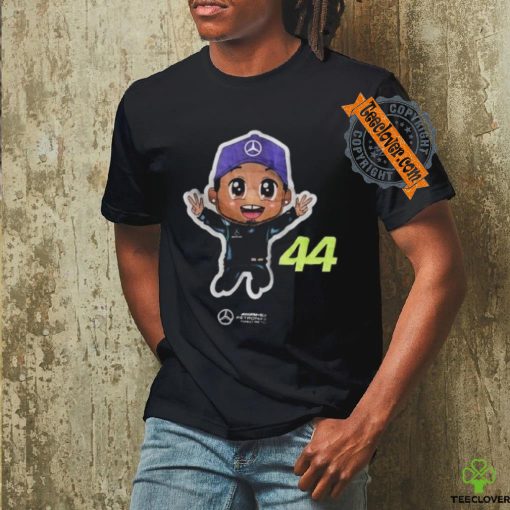 Lewis Hamilton Caricature Graphic T Shirts