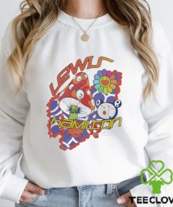 Lewis Hamilton Takashi Murakami Psychedelic Race T Shirt