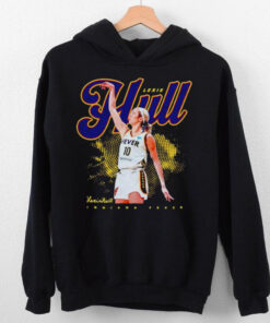 Lexie Hull Indiana Fever jump shot signature shirt