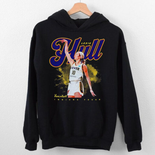 Lexie Hull Indiana Fever jump shot signature hoodie, sweater, longsleeve, shirt v-neck, t-shirt