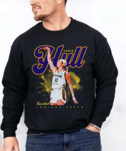 Lexie Hull Indiana Fever jump shot signature hoodie, sweater, longsleeve, shirt v-neck, t-shirt