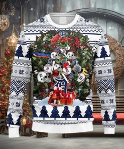 MLB Detroit Tigers Christmas Tree Ugly 3D Sweater For Men And Women Gift Ugly Christmas