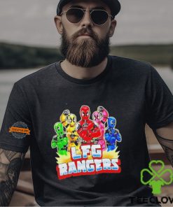 Lfg Rangers Deadpool And Mighty Morphin Power Rangers T Shirt