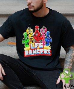 Lfg Rangers Deadpool And Mighty Morphin Power Rangers T Shirt