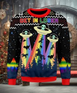 Lgbt Alien Ugly Christmas Sweater