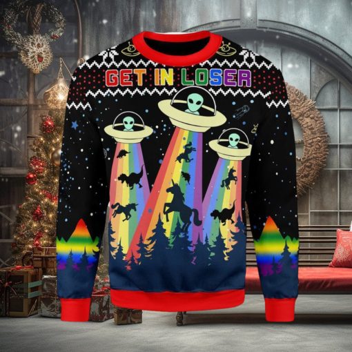 Lgbt Alien Ugly Christmas Sweater