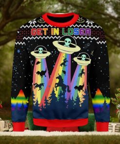 Lgbt Alien Ugly Christmas Sweater