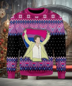 Lgbt Bisexual Flag Harry Ugly Christmas Sweater
