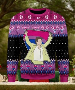 Lgbt Bisexual Flag Harry Ugly Christmas Sweater