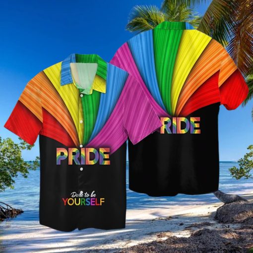 Lgbt Pride Dare To Be Yourself Hawaiian Shirt