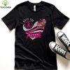 Bald Eagle Pink Ribbon American Flag Breast Cancer Awareness T Shirt