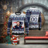 Santa Golfer Ugly Christmas Sweater