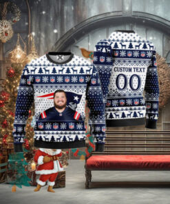 Liam Fornadel New England Patriots Ugly Christmas Sweater
