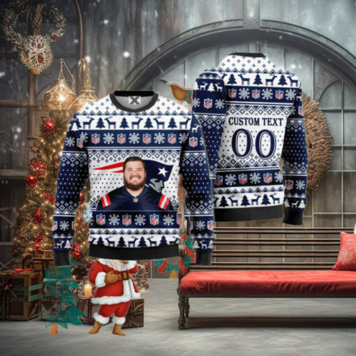 Liam Fornadel New England Patriots Ugly Christmas Sweater